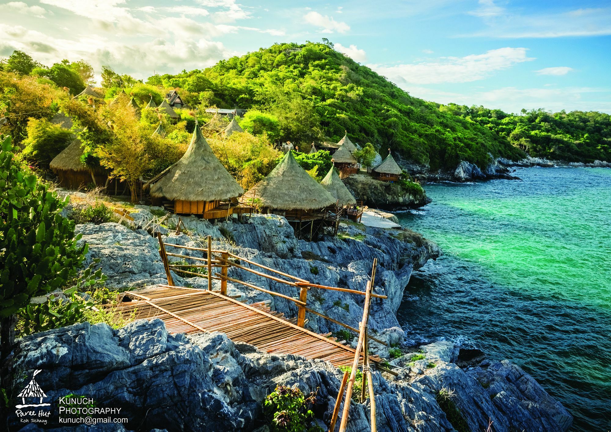 Paree Hut Resort Ko Si Chang Exterior foto