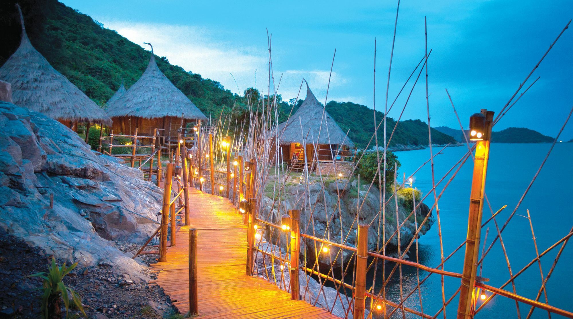 Paree Hut Resort Ko Si Chang Exterior foto
